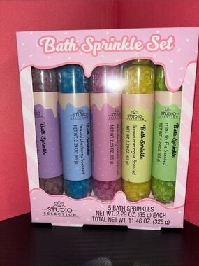 Studio Selection Bath Sprinkle Set, 5 Pieces, 11.46 oz